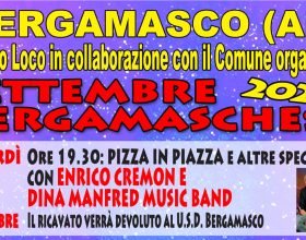 Dal 1° al 3 e poi l’8 settembre a Bergamasco c’è il “Settembre Bergamaschese”