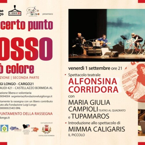 Alla Fondazione Longo il 1° settembre lo spettacolo “Alfonsina Corridora”