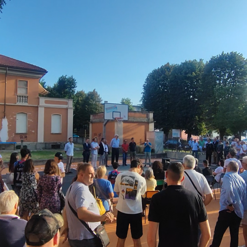 Tortona: corso Garibaldi festeggia i rinnovati campetti da basket