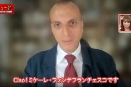 L’alessandrino Fontefrancesco maestro di cultura gastronomica in uno show della Tv giapponese