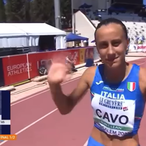 Prosegue il momento magico di Ludovica Cavo: in finale 400m ostacoli agli Europei Under 20