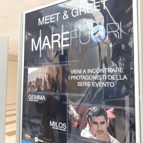 Il 10 settembre Gemma e Milos della serie “Mare fuori” al Centro Commerciale Panorama di Alessandria