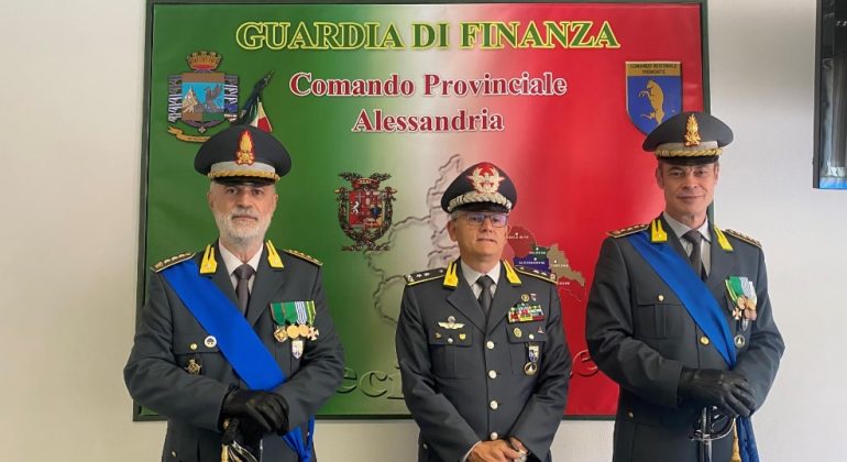 Il Col. Antonio Gorgoglione al vertice della Guardia di Finanza di Alessandria