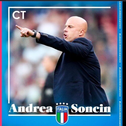 Il vigevanese Andrea Soncin è il nuovo ct della Nazionale Italiana calcio femminile