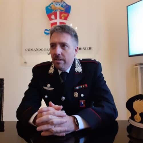 Nuovo Comandante del Nucleo Investigativo del Reparto Operativo dei Carabinieri della provincia