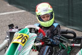 Kart, il giovane alessandrino Lorenzo Sammartano torna in pista a Castelletto di Branduzzo