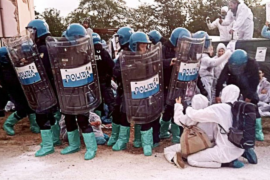 Peste Suina: irrompono le Forze dell’Ordine nel Rifugio Cuori Liberi a Zinasco, attivisti fatti sgomberare
