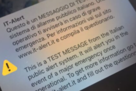 Arrivato in provincia di Pavia il messaggio di test IT-Alert