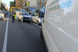 Incidente in via Martiri della Benedicta a Serravalle Scrivia
