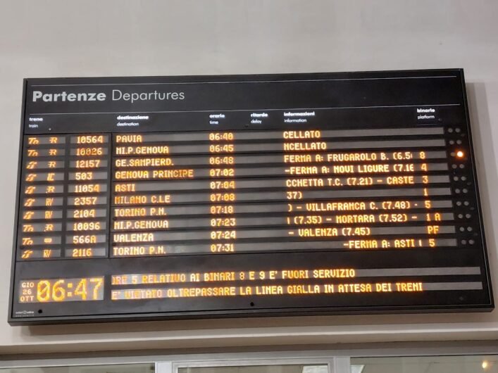 “Treno cancellato, ora basta”: la rabbia dei pendolari tra Alessandria e Trino
