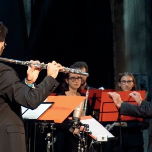 Vivaldi Flute Week: a Palazzo Ghilini il concerto degli studenti del Conservatorio con le danzatrici del liceo “Eco”