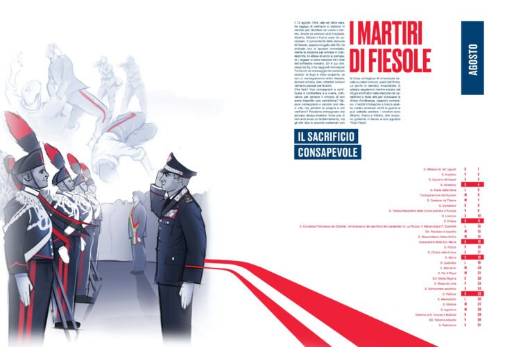 I Carabinieri e l’impegno quotidiano al fianco dei cittadini nel nuovo Calendario Storico dell’Arma