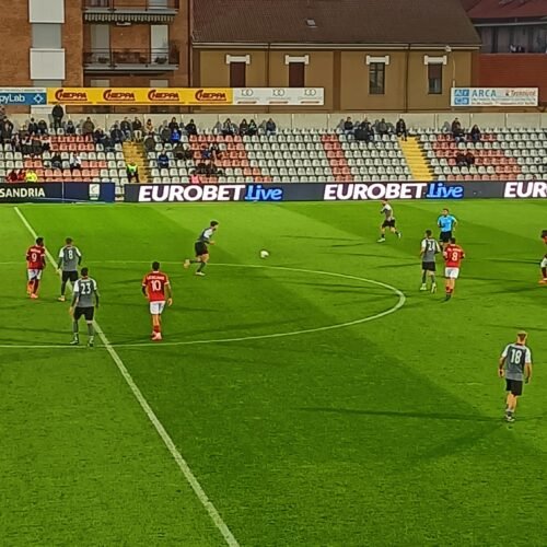 Alessandria, si ferma la striscia positiva: la Triestina si impone 3-0