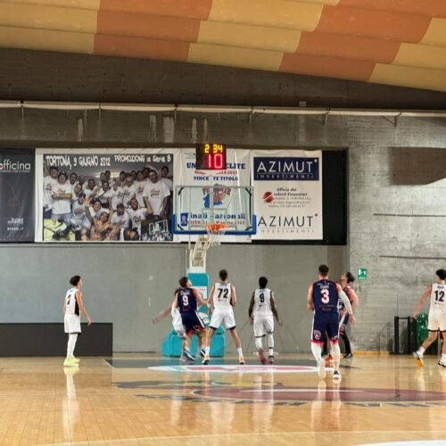 Serie B: impresa Derthona Basketball Lab, Riso Scotti Pavia sconfitta 79 a 78
