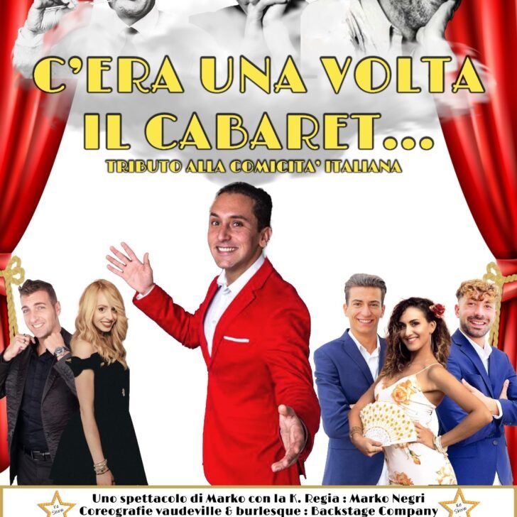 La grande comicità italiana sabato con “C’era una volta il cabaret”
