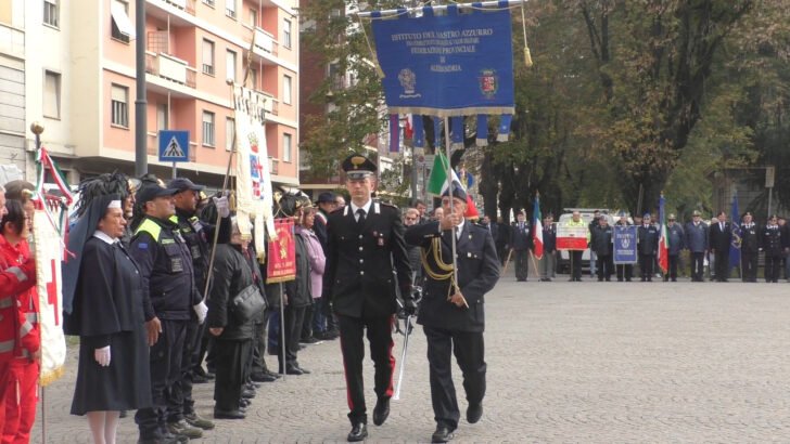 Giornata dell’Unità Nazionale e delle Forze Armate: le foto della cerimonia ad Alessandria