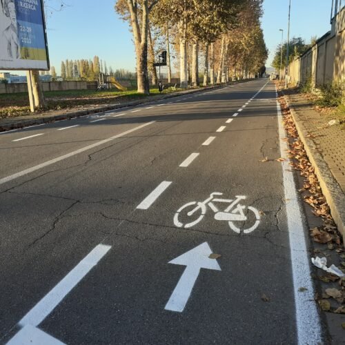 Fiab “Amici delle Bici” promuove le corsie ciclabili ad Alessandria: “Così le auto andranno più piano”