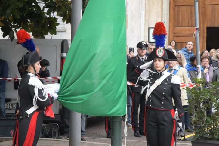 Giornata dell’Unità Nazionale e delle Forze Armate: le foto della cerimonia a Pavia