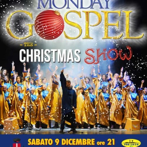 Sabato 9 dicembre il Christmas Show del “Monday Gospel” al Teatro Besostri di Mede