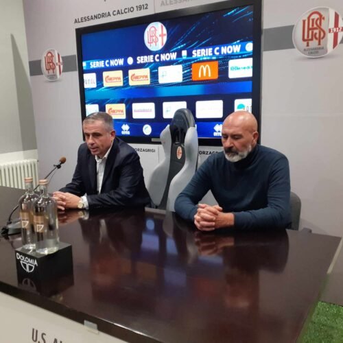 Il nuovo allenatore dell’Alessandria calcio è Sergio Pirozzi