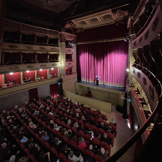 Teatro di Voghera le foto del galà di riapertura con Eleonora