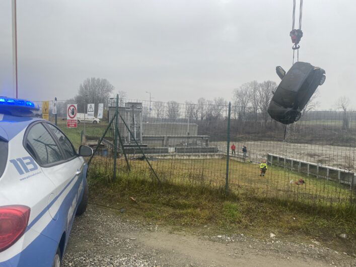 Recuperata un’auto dalle acque del fiume Bormida. Era della donna investita a Tortona