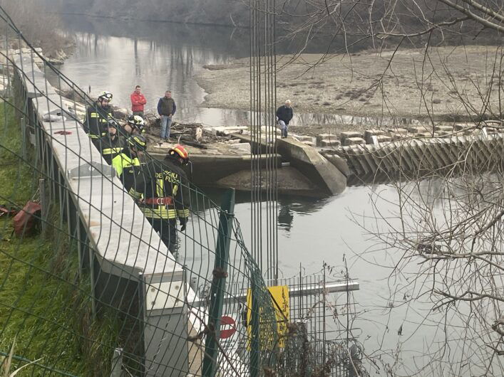 Recuperata un’auto dalle acque del fiume Bormida. Era della donna investita a Tortona