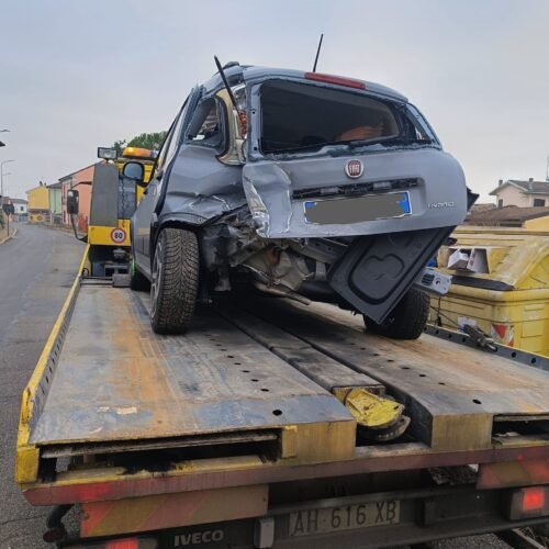 Incidente a Litta, sulla provinciale 35bis: strada nuovamente percorribile