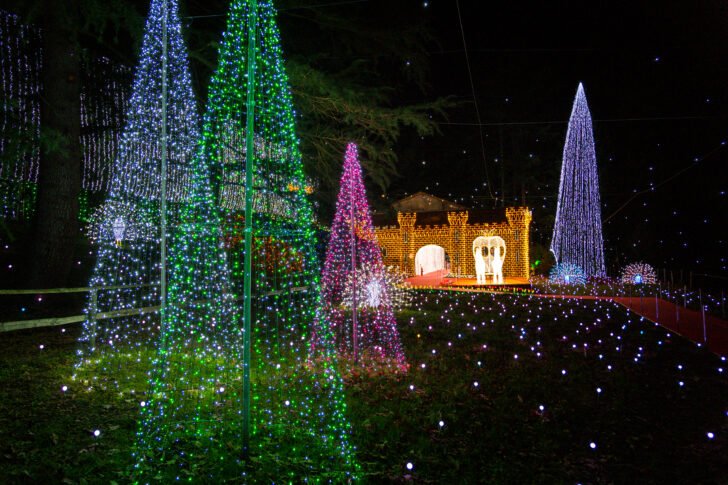 Cosa fare durante le feste: le 700mila luci di Natale di Leggiuno