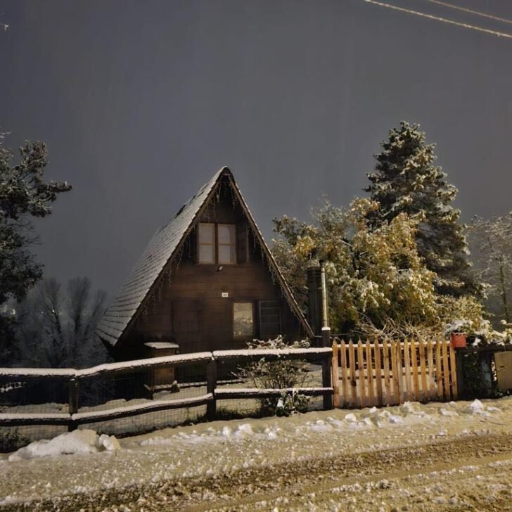 Neve in provincia: le foto di Borghetto di Borbera