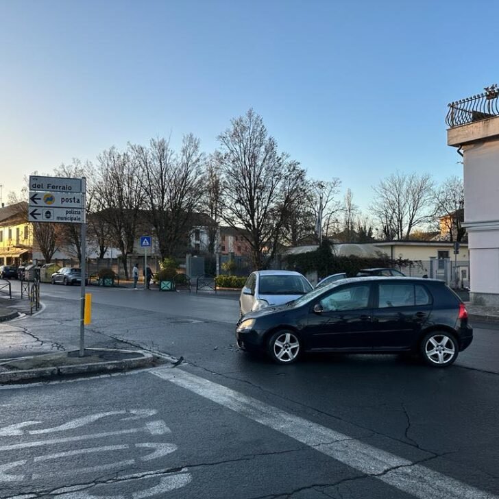 Incidente a Spinetta tra via Genova e via del Ferraio, un cittadino: “Bisogna far rallentare la circolazione”