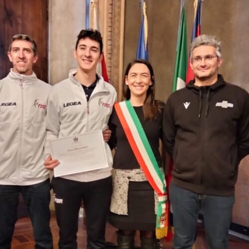 Skate Cross: il campione mondiale Luca Borromeo premiato dal Comune di Alessandria