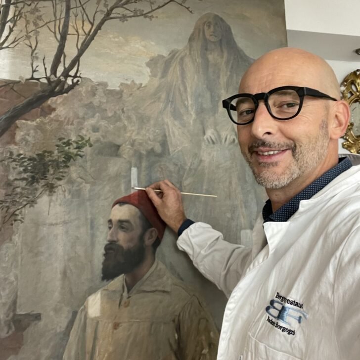 Il ritratto di Leonardo Bistolfi del pittore Giovanni Giani torna al Museo Civico di Casale dopo il restauro