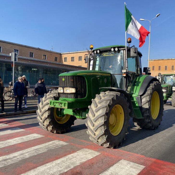 Anche i trattori alessandrini in partenza per Sanremo