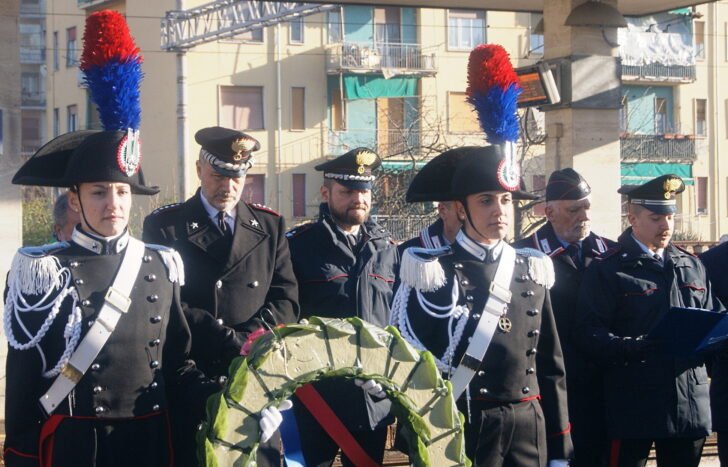 Novi ricorda il sacrificio e il senso del dovere dei Carabinieri Leo, Barbarino e Villani Conti