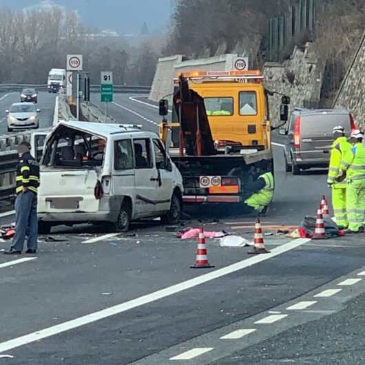 Grave incidente sulla A7: una persona deceduta. Autostrada chiusa tra Vignole Borbera e Ronco verso Milano