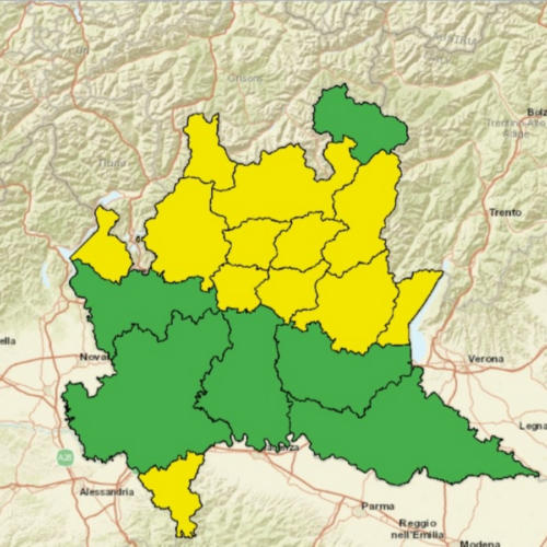 Allerta gialla per rischio incendi boschivi in Oltrepò Pavese