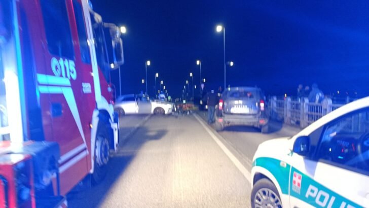 Riaperto il Ponte Tiziano dopo lo scontro frontale tra due auto