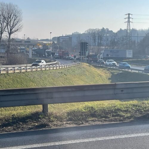 Incidente sull’A21: riaperto il tratto tra Broni Stradella e Piacenza Ovest