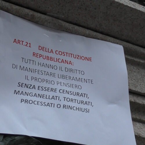 “Liberi di manifestare”: lunedì il corteo degli universitari alessandrini a sostegno degli studenti di Pisa