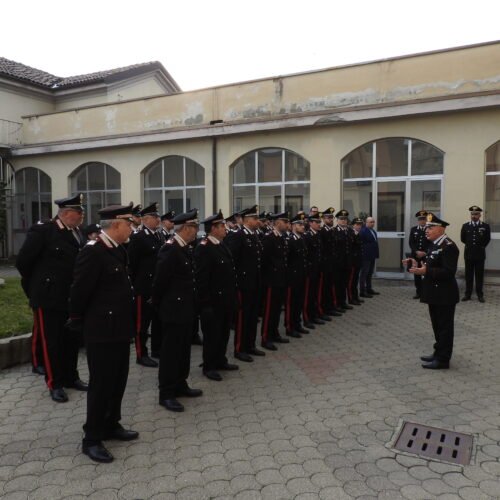 Il Comandante Interregionale dei Carabinieri di Milano in visita a Voghera