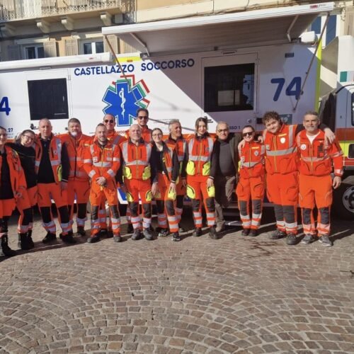 A Sanremo i volontari e due mezzi di Castellazzo Soccorso: “Orgoglio del nostro territorio”