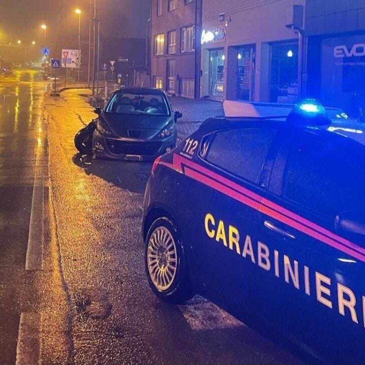 Incidente a Tortona sulla strada provinciale: sul posto i Carabinieri