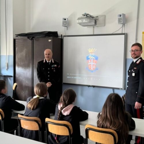 I “percorsi di legalità” dei Carabinieri arrivano anche nelle scuole di Rosignano, Vignole e San Sebastiano Curone
