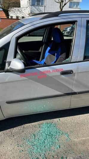 Altra auto con finestrino rotto: è successo al quartiere Europa