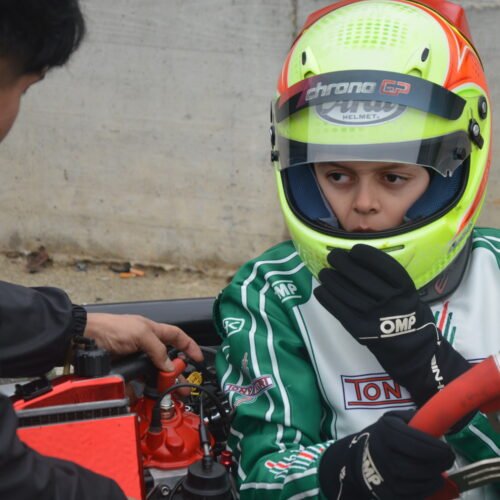 Kart: terzo podio all’esordio stagionale nel campionato italiano per il giovane Lorenzo Sammartano