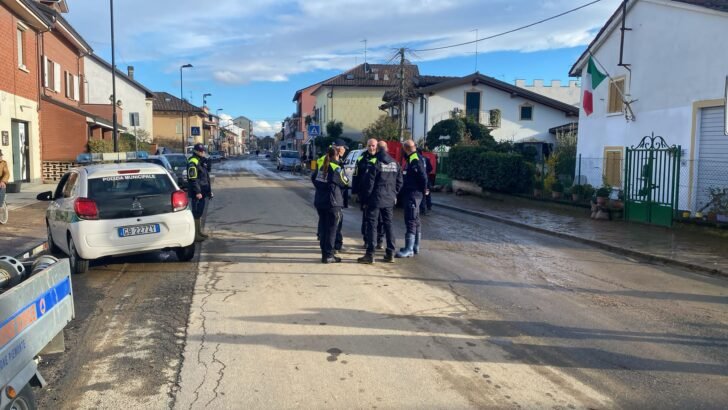 A Spinetta Marengo prosciugati gli allagamenti in via Genova: terminato l’intervento della Protezione Civile