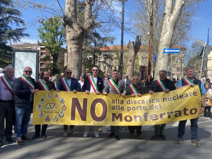 Anche Ornella Vanoni e Bettega ad Alessandria per dire “no” al deposito di scorie nucleari