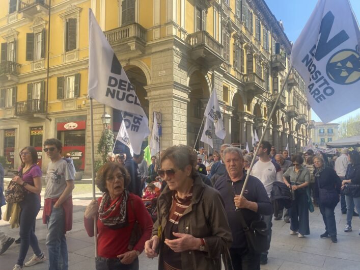 Anche Ornella Vanoni e Bettega ad Alessandria per dire “no” al deposito di scorie nucleari