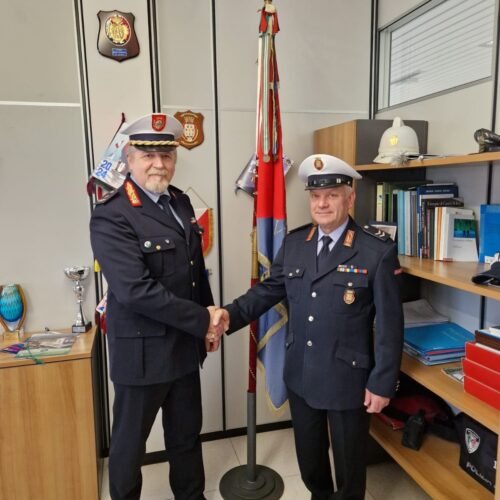 Giorgio Foltran va in pensione: ieri il saluto al Comando di Polizia locale